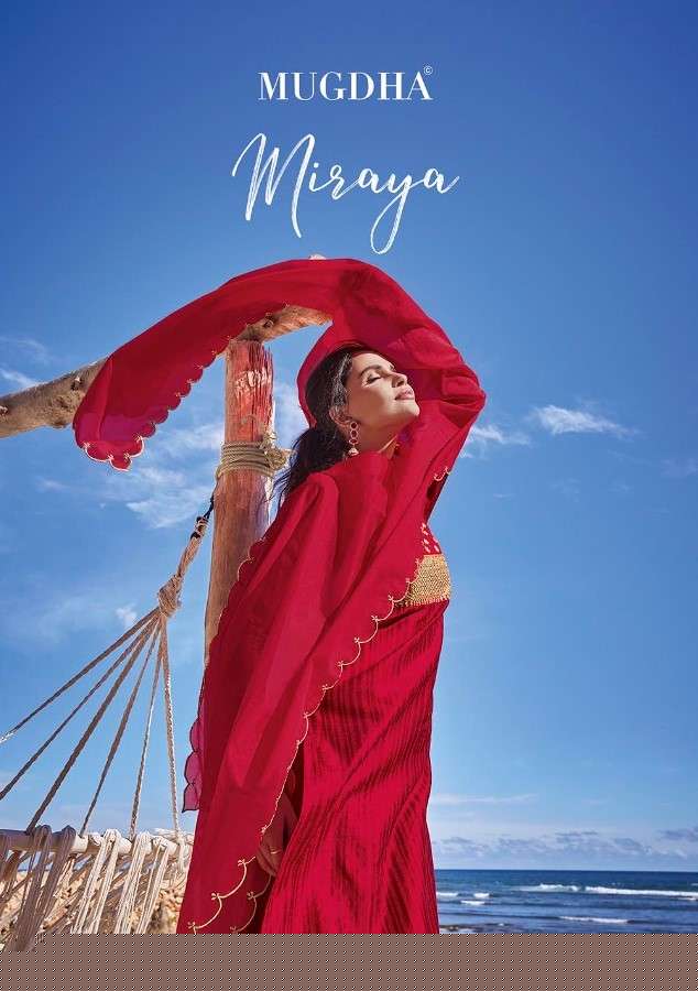 MIRAYA BY MUGDHA 1501 TO 1507 SERIES BEAUTIFUL SUITS COLORFUL STYLISH FANCY CASUAL WEAR & ETHNIC WEAR PURE TUSSAR SILK DRESSES AT WHOLESALE PRICE