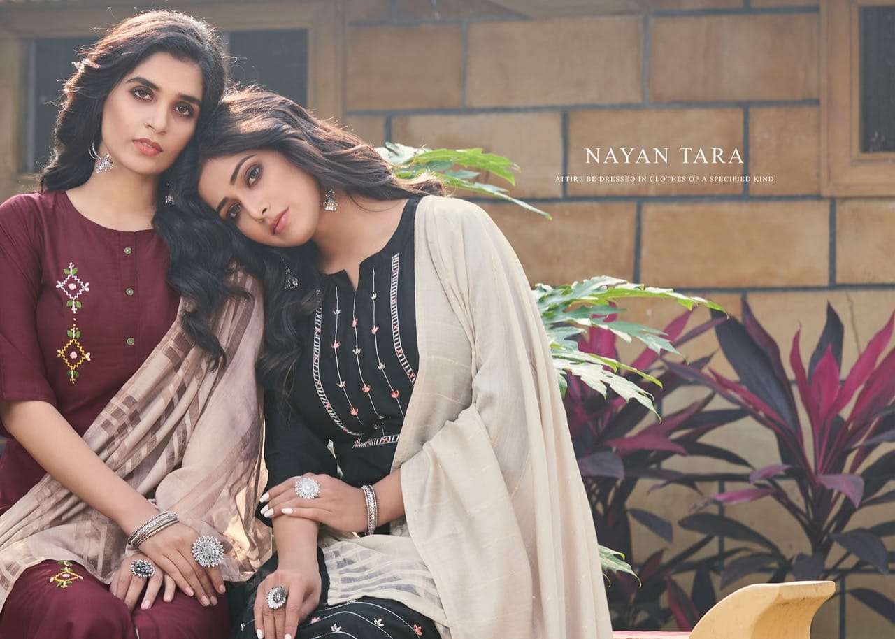 NAYAN TARA BY NURAH 1191 TO 1194 SERIES BEAUTIFUL SUITS COLORFUL STYLISH FANCY CASUAL WEAR & ETHNIC WEAR MUSLIN SILK WITH WORK DRESSES AT WHOLESALE PRICE