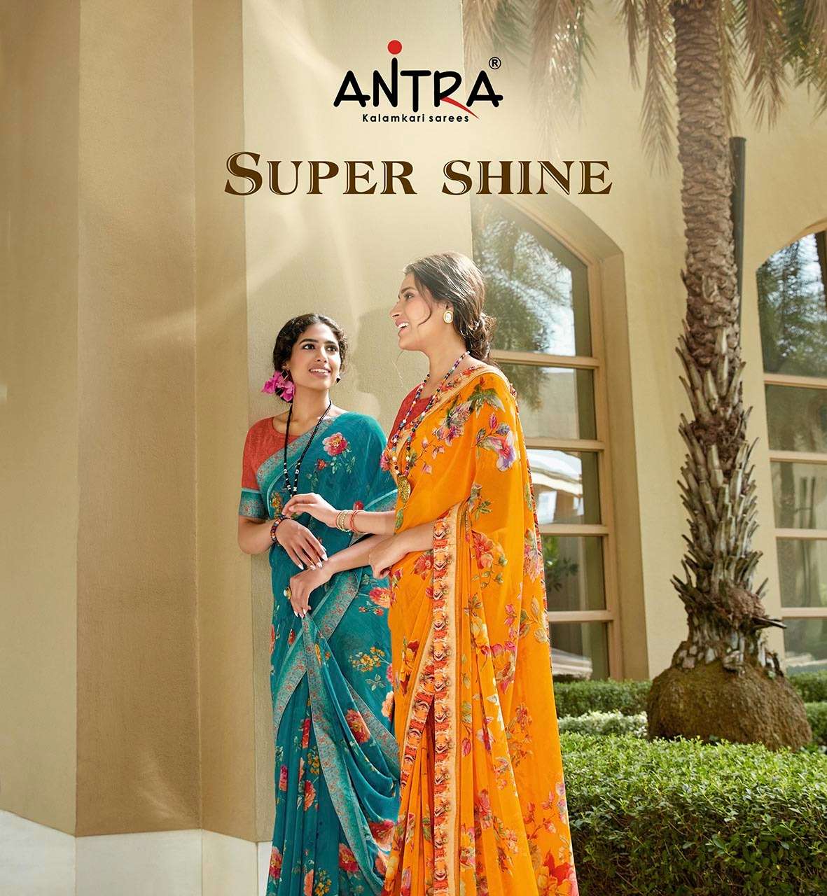 SUPER SHINE BY ANTRA 73421 TO 73430 SERIES INDIAN TRADITIONAL WEAR COLLECTION BEAUTIFUL STYLISH FANCY COLORFUL PARTY WEAR & OCCASIONAL WEAR WEIGHTLESS SAREES AT WHOLESALE PRICE