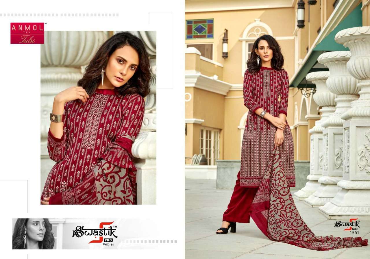 SWASTIK PRO VOL-44 BY ANMOL TEX 1561 TO 1578 SERIES BEAUTIFUL SUITS STYLISH FANCY COLORFUL PARTY WEAR & OCCASIONAL WEAR AMERICAN CREPE DRESSES AT WHOLESALE PRICE