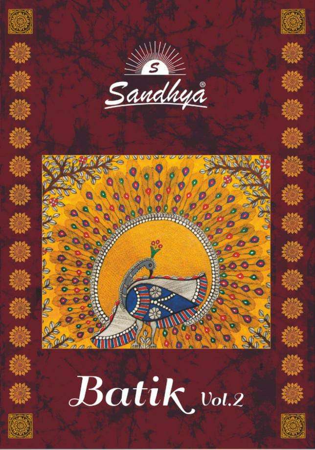 BATIK VOL-2 BY SANDHYA 201 TO 212 SERIES BEAUTIFUL SUITS STYLISH FANCY COLORFUL PARTY WEAR & OCCASIONAL WEAR PURE COTTON DRESSES AT WHOLESALE PRICE