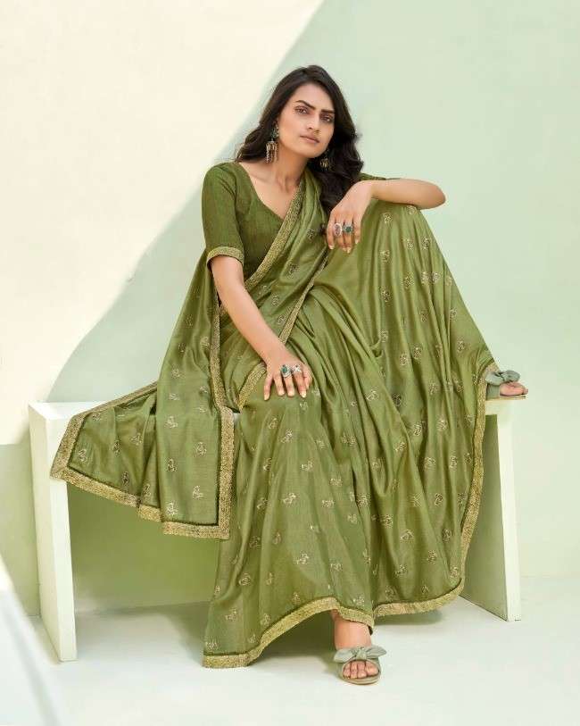 AARSHI BY ANUSHREE 36442-A TO 36442-H SERIES INDIAN TRADITIONAL WEAR COLLECTION BEAUTIFUL STYLISH FANCY COLORFUL PARTY WEAR & OCCASIONAL WEAR GEORGETTE EMBROIDERED SAREES AT WHOLESALE PRICE