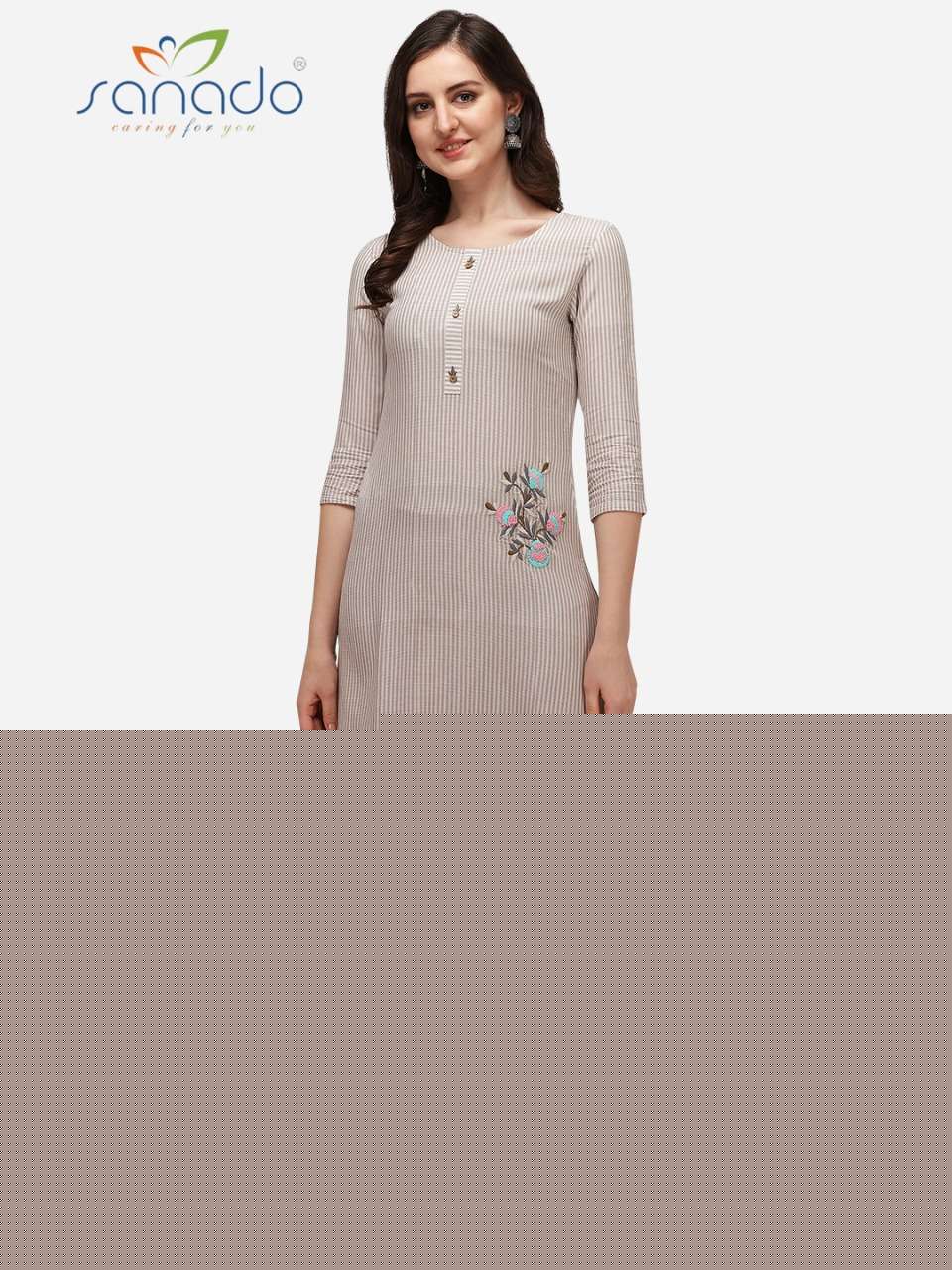 DAISY BY SANADO 01 TO 04 SERIES DESIGNER STYLISH FANCY COLORFUL BEAUTIFUL PARTY WEAR & ETHNIC WEAR COLLECTION VISCOSE EMBROIDERY KURTIS AT WHOLESALE PRICE