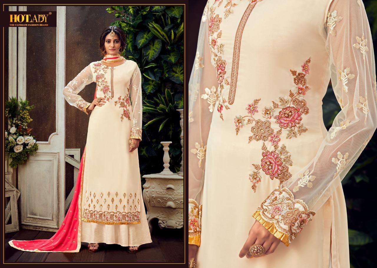 MAHIKA BY HOT LADY 6501 TO 6506 SERIES BEAUTIFUL SHARARA SUITS STYLISH FANCY COLORFUL PARTY WEAR & OCCASIONAL WEAR PURE GEORGETTE DRESSES AT WHOLESALE PRICE