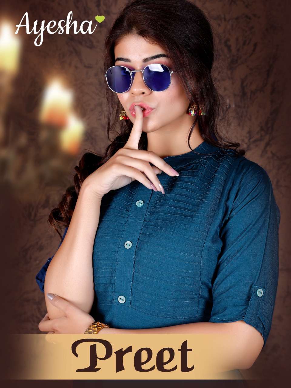 PREET BY AYESHA 01 TO 08 SERIES DESIGNER STYLISH FANCY COLORFUL BEAUTIFUL PARTY WEAR & ETHNIC WEAR COLLECTION RAYON SLUB KURTIS AT WHOLESALE PRICE