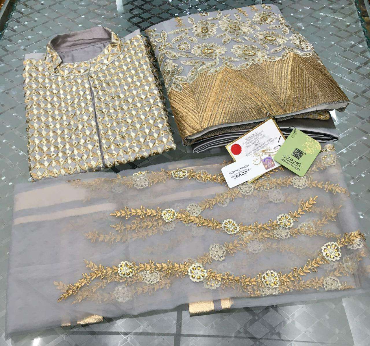 ZOYA HIT DESIGN 16003-D BY ZOYA BEAUTIFUL STYLISH SUITS FANCY COLORFUL CASUAL WEAR & ETHNIC WEAR & READY TO WEAR BANGALORI SILK DRESSES AT WHOLESALE PRICE