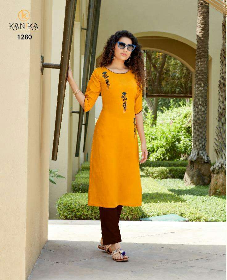 ADITI VOL-9 BY KANIKA 1273 TO 1282 SERIES DESIGNER STYLISH FANCY COLORFUL BEAUTIFUL PARTY WEAR & ETHNIC WEAR COLLECTION RUBY SILK EMBROIDERED KURTIS AT WHOLESALE PRICE