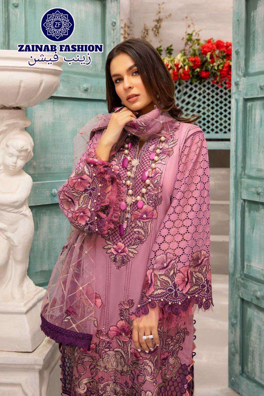 ADAN LIBAAS VOL-1 BY ZAINAB FASHION 1101 TO 1102 SERIES BEAUTIFUL WINTER COLLECTION SUITS STYLISH FANCY COLORFUL CASUAL WEAR & ETHNIC WEAR HEAVY JAM SATIN COTTON WITH WORK DRESSES AT WHOLESALE PRICE