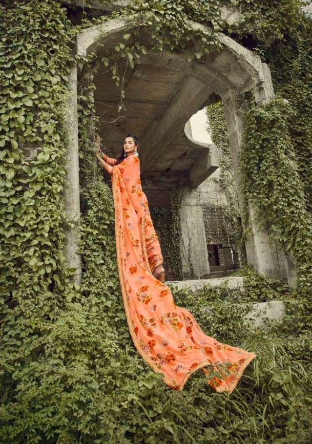 APSARA BY ADITYA PRINTS 1013 TO 1020 SERIES INDIAN TRADITIONAL WEAR COLLECTION BEAUTIFUL STYLISH FANCY COLORFUL PARTY WEAR & OCCASIONAL WEAR GEORGETTE PRINT SAREES AT WHOLESALE PRICE