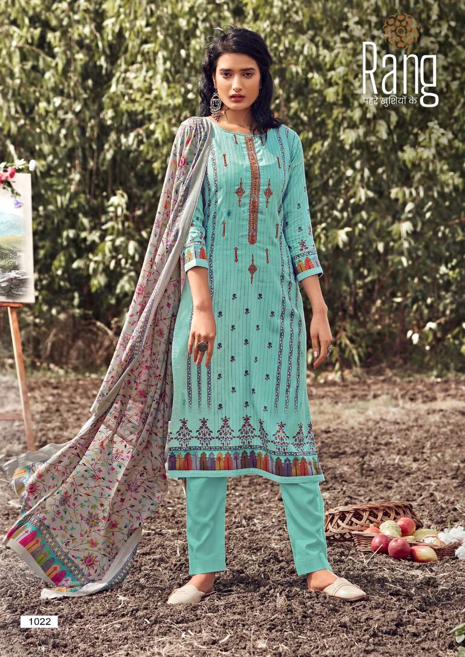 KALAKARI BY RANG 1021 TO 1024 SERIES BEAUTIFUL SUITS COLORFUL STYLISH FANCY CASUAL WEAR & ETHNIC WEAR JAM SILK PRINT WITH WORK DRESSES AT WHOLESALE PRICE