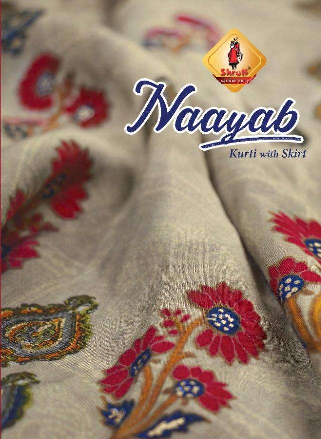 NAAYAB BY SHRUTI 1001 TO 1004 SERIES DESIGNER STYLISH FANCY COLORFUL BEAUTIFUL PARTY WEAR & ETHNIC WEAR COLLECTION MUSLIN WITH WORK KURTIS WITH BOTTOM AT WHOLESALE PRICE