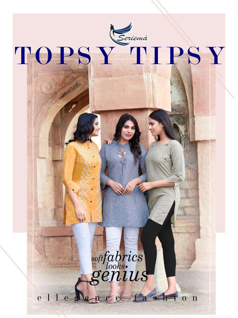 TOPSY TIPSY BY SPARROW 1008 TO 1013 SERIES DESIGNER STYLISH FANCY COLORFUL BEAUTIFUL PARTY WEAR & ETHNIC WEAR COLLECTION PURE COTTON EMBROIDERED TOPS AT WHOLESALE PRICE