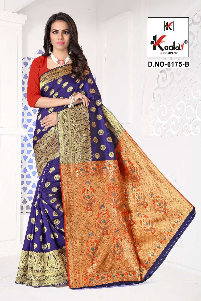 ATRANGI-6175 BY SITKA 6175-A TO 6175-F SERIES INDIAN TRADITIONAL WEAR COLLECTION BEAUTIFUL STYLISH FANCY COLORFUL PARTY WEAR & OCCASIONAL WEAR SILK SAREES AT WHOLESALE PRICE