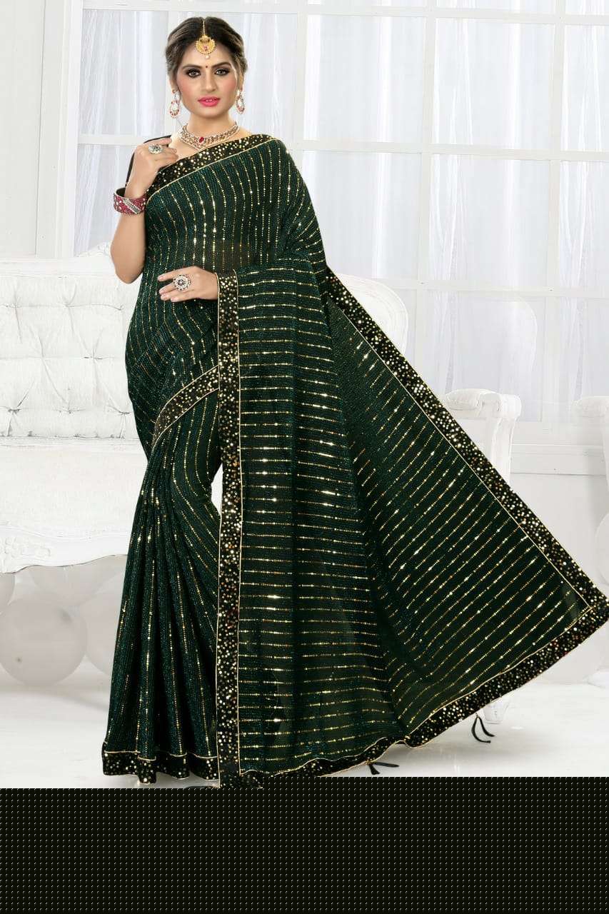 BERLIN BY RONISHA FASHION A TO D SERIES INDIAN TRADITIONAL WEAR COLLECTION BEAUTIFUL STYLISH FANCY COLORFUL PARTY WEAR & OCCASIONAL WEAR LYCRA SAREES AT WHOLESALE PRICE