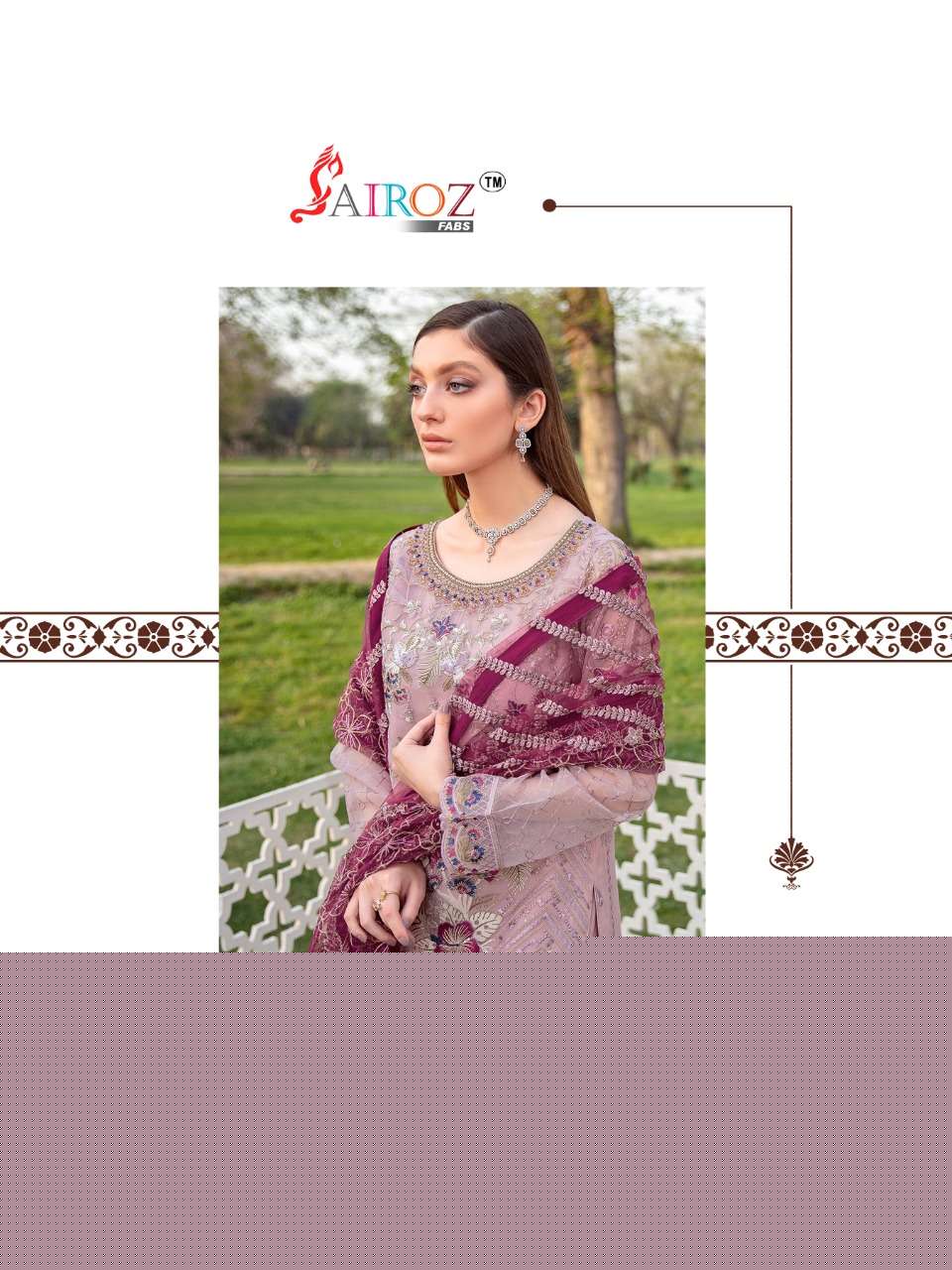 CRIMSON BY SAIROZ FABS 3001 TO 3005 SERIES DESIGNER PAKISTANI SUITS BEAUTIFUL STYLISH FANCY COLORFUL PARTY WEAR & OCCASIONAL WEAR HEAVY GEORGETTE EMBROIDERED DRESSES AT WHOLESALE PRICE