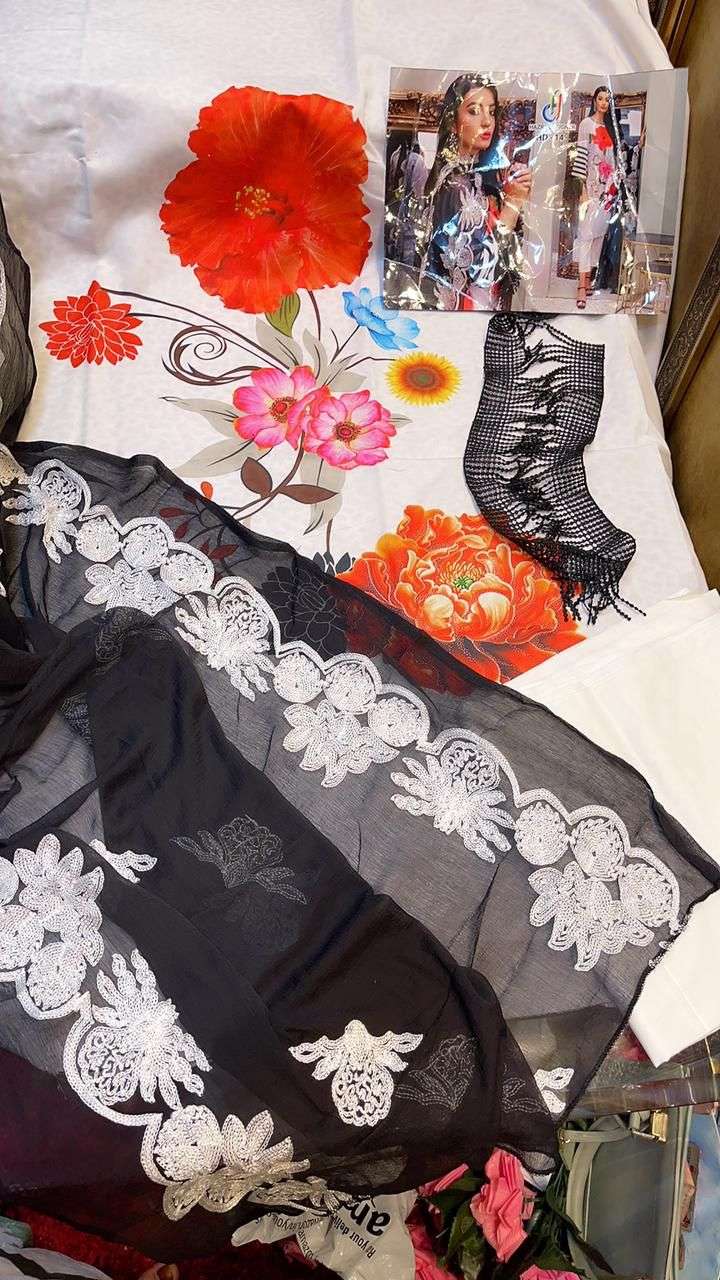 HAZRA HIT DESIGN 14 BY HAZRA DESIGNER PAKISTANI SUITS BEAUTIFUL FANCY COLORFUL STYLISH PARTY WEAR & OCCASIONAL WEAR CAMBRIC COTTON WITH DIGITAL PRINT DRESSES AT WHOLESALE PRICE