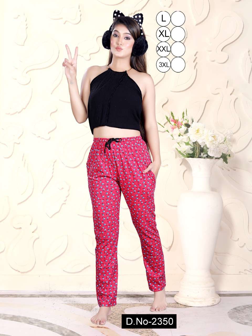 KAVYANSHIKA VOL-23 BY KAVYANSHIKA STYLISH FANCY BEAUTIFUL COLORFUL CASUAL WEAR & ETHNIC WEAR COTTON HOSIERY PANTS AT WHOLESALE PRICE