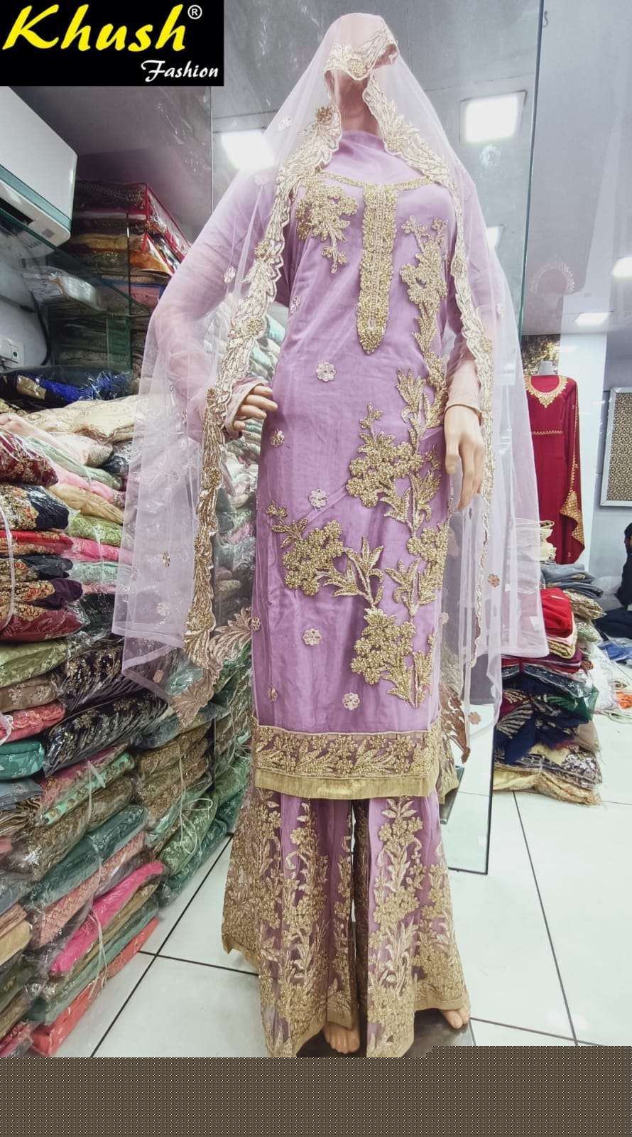 KHUSH 1100 COLOURS BY KHUSH FASHION 1100-A TO 1100-D SERIES BEAUTIFUL SUITS STYLISH COLORFUL FANCY CASUAL WEAR & ETHNIC WEAR NET EMBROIDERED DRESSES AT WHOLESALE PRICE