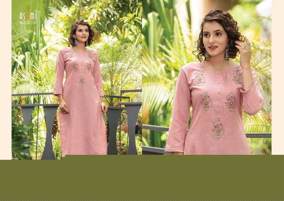 KANGANA BY ASHMI 1001 TO 1008 SERIES DESIGNER STYLISH FANCY COLORFUL BEAUTIFUL PARTY WEAR & ETHNIC WEAR COLLECTION COTTON EMBROIDERY KURTIS WITH BOTTOM AT WHOLESALE PRICE