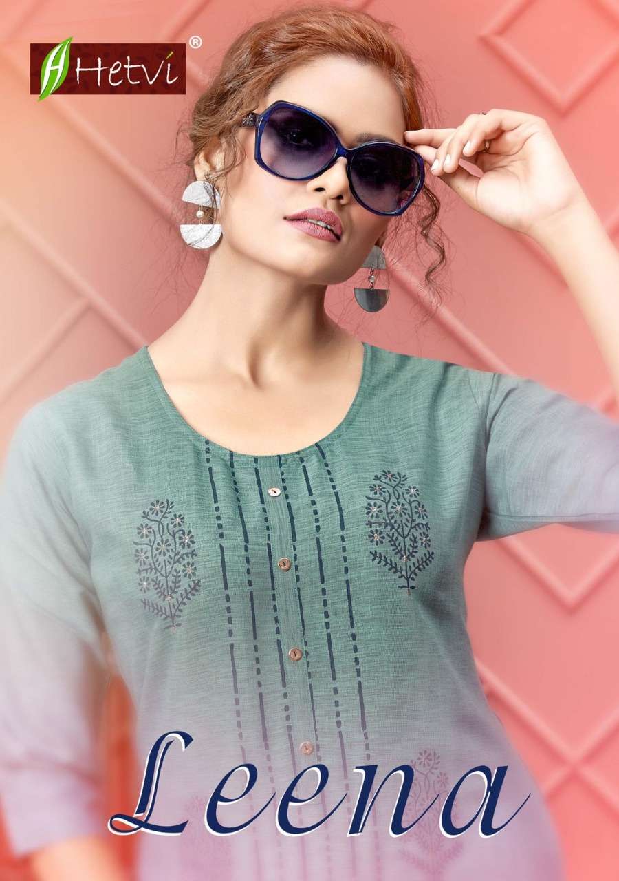 LEENA BY HETVI 5001 TO 5006 SERIES DESIGNER STYLISH FANCY COLORFUL BEAUTIFUL PARTY WEAR & ETHNIC WEAR COLLECTION RAYON PRINT KURTIS AT WHOLESALE PRICE