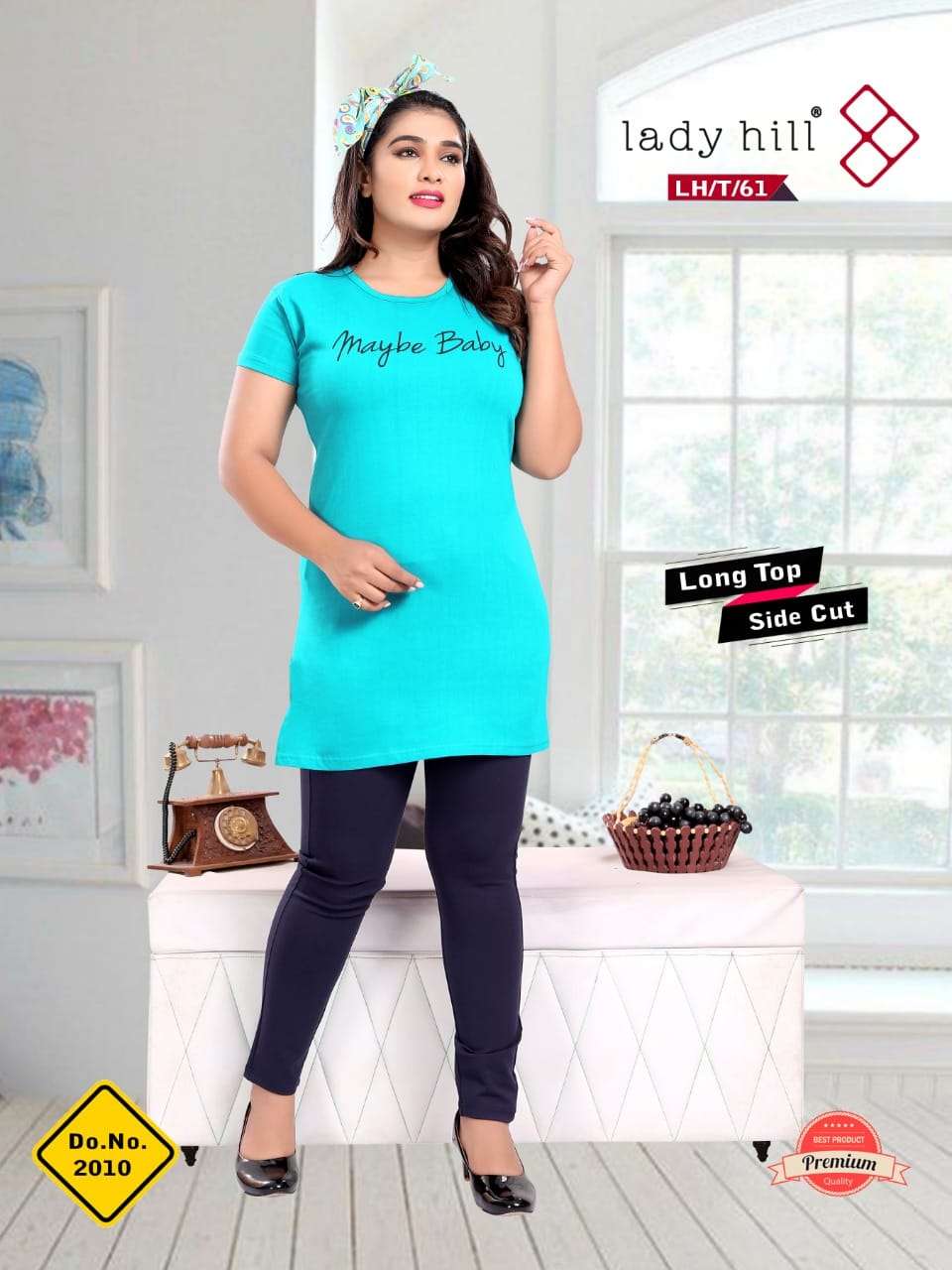 LADY HILL 2010 COLOURS BY LADY HILL 2010-A TO 2010-F SERIES DESIGNER STYLISH FANCY COLORFUL BEAUTIFUL PARTY WEAR & ETHNIC WEAR COLLECTION HOSIERY COTTON TOPS AT WHOLESALE PRICE