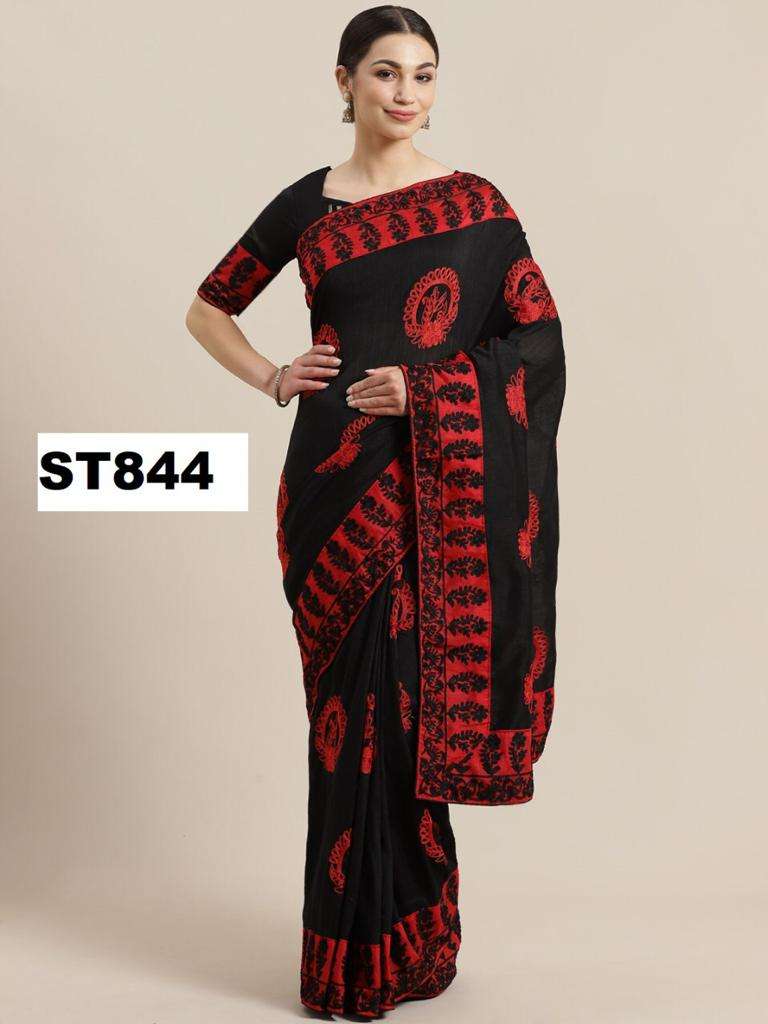 MANOHARI HIT DESIGN 844 BY MANOHARI INDIAN TRADITIONAL WEAR COLLECTION BEAUTIFUL STYLISH FANCY COLORFUL PARTY WEAR & OCCASIONAL WEAR VICHITRA SILK SAREES AT WHOLESALE PRICE
