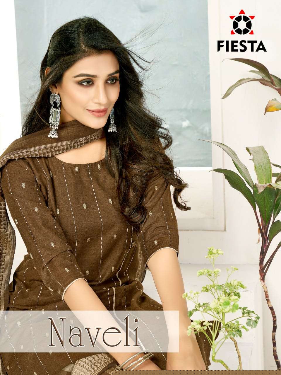 NAVELI BY FIESTA 1001 TO 1007 SERIES BEAUTIFUL SUITS COLORFUL STYLISH FANCY CASUAL WEAR & ETHNIC WEAR VISCOSE COTTON JACQAURD DRESSES AT WHOLESALE PRICE