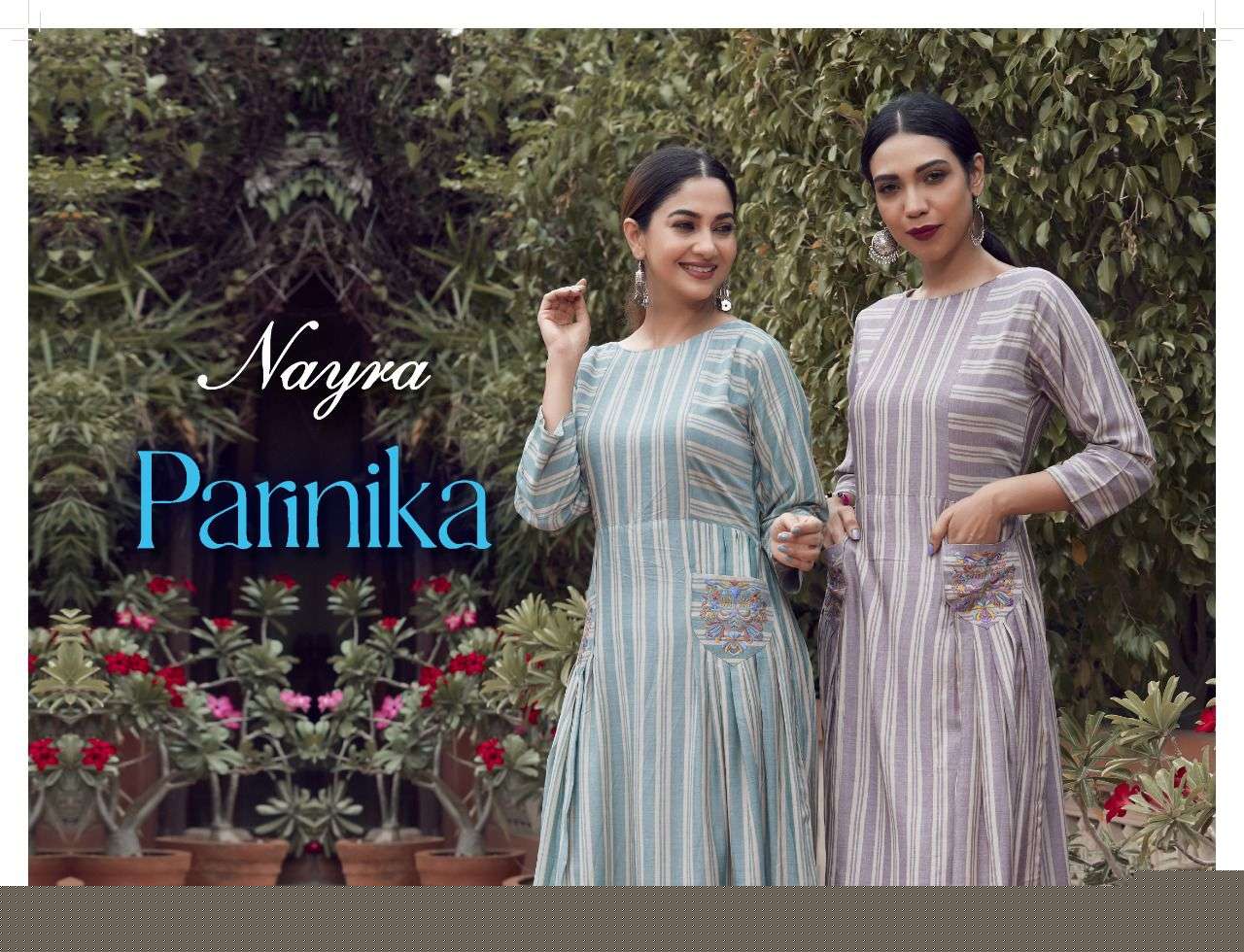 PARINIKA BY NAYRA 1001 TO 1004 SERIES DESIGNER STYLISH FANCY COLORFUL BEAUTIFUL PARTY WEAR & ETHNIC WEAR COLLECTION FANCY KURTIS AT WHOLESALE PRICE
