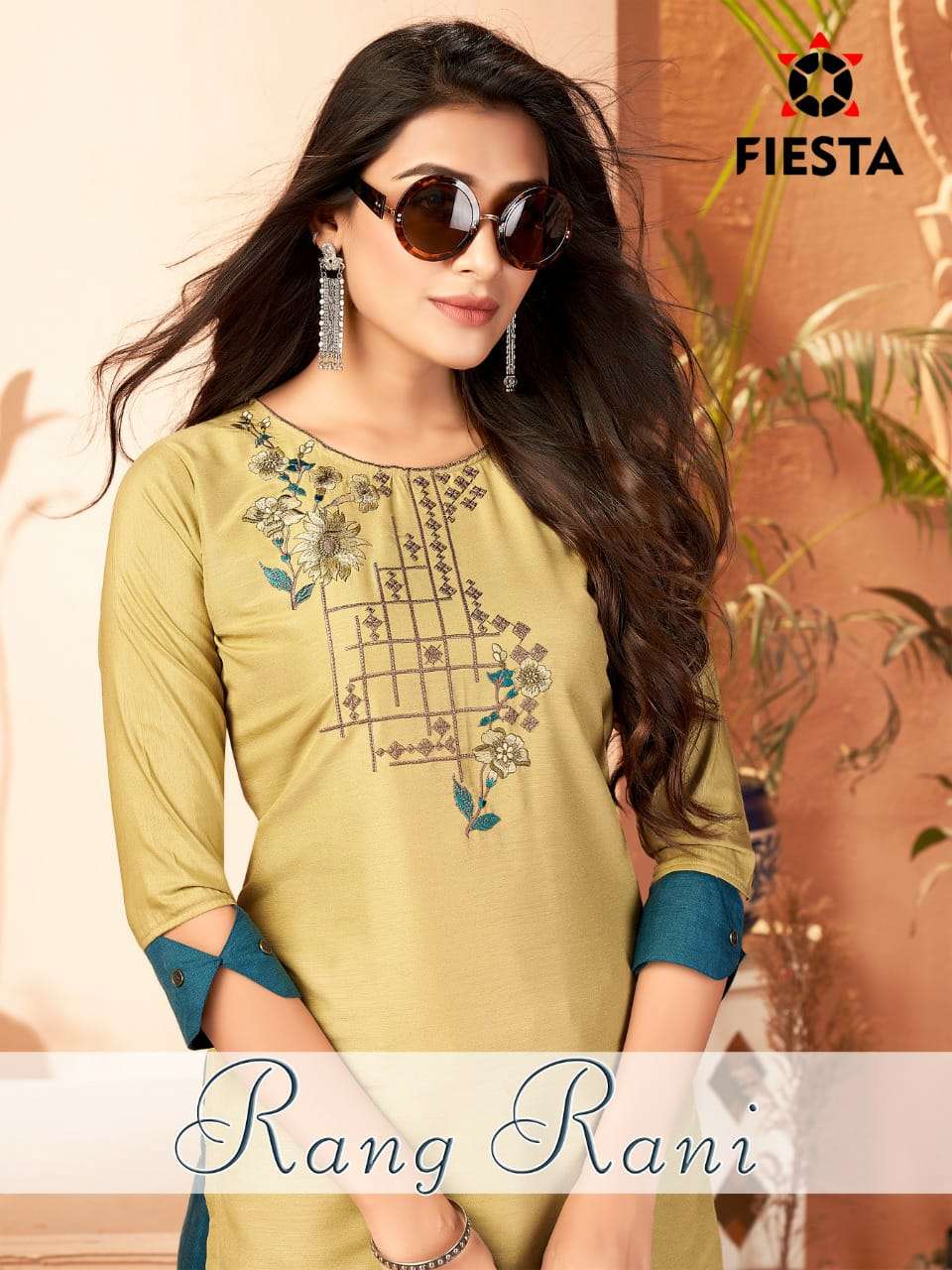 RANG RANG BY FIESTA 2001 TO 2007 SERIES DESIGNER STYLISH FANCY COLORFUL BEAUTIFUL PARTY WEAR & ETHNIC WEAR COLLECTION SILK EMBROIDERED KURTIS WITH BOTTOM AT WHOLESALE PRICE