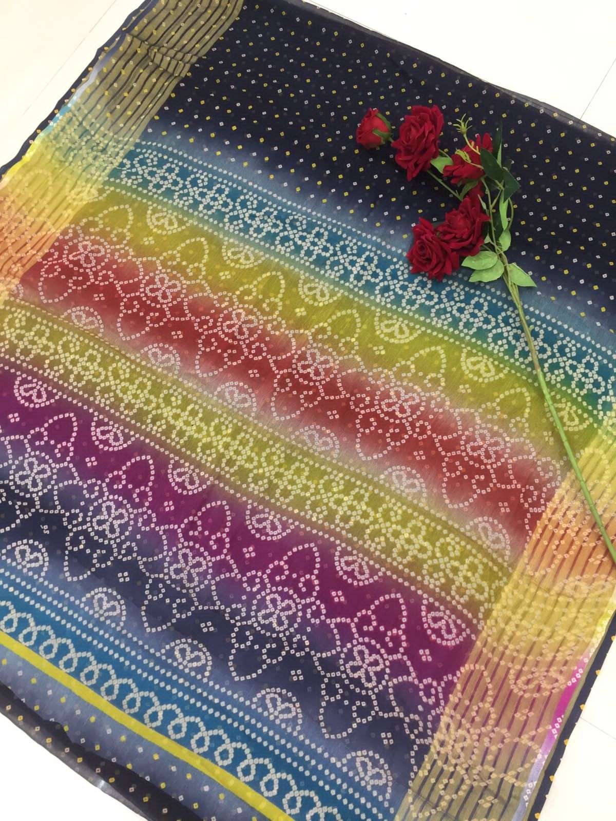 ROSE BY VRANDA FASHION 01 TO 06 SERIES INDIAN TRADITIONAL WEAR COLLECTION BEAUTIFUL STYLISH FANCY COLORFUL PARTY WEAR & OCCASIONAL WEAR SOFT CHIFFON SAREES AT WHOLESALE PRICE