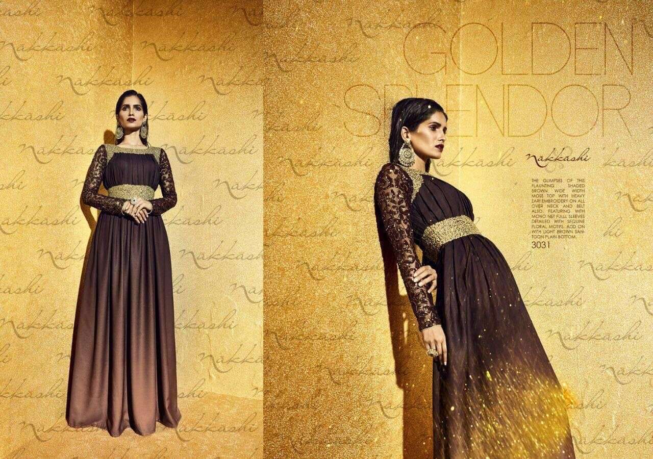 NAKKASHI HIT DESIGNS BY NAKKASHI BEAUTIFUL SUITS COLORFUL STYLISH FANCY CASUAL WEAR & ETHNIC WEAR FANCY DRESSES AT WHOLESALE PRICE