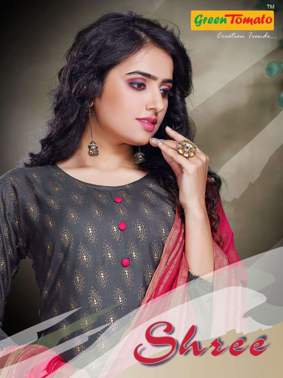 SHREE BY GREEN TOMATO 01 TO 08 SERIES BEAUTIFUL SUITS COLORFUL STYLISH FANCY CASUAL WEAR & ETHNIC WEAR HEAVY RAYON DRESSES AT WHOLESALE PRICE