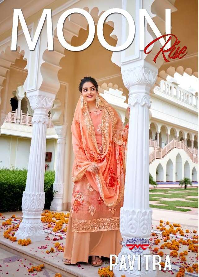 PAVITRA BY MAYUR FASHION 3401 TO 3406 SERIES BEAUTIFUL STYLISH DESIGNER DIGITAL PRINTED AND EMBROIDERED CASUAL WEAR GEORGETTE DRESSES AT WHOLESALE PRICE