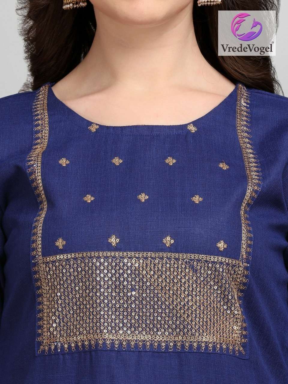 RITI RIWAAZ BY VREDE VOGEL 01 TO 03 SERIES STYLISH FANCY BEAUTIFUL COLORFUL CASUAL WEAR & ETHNIC WEAR COTTON GOTA WORK KURTIS AT WHOLESALE PRICE