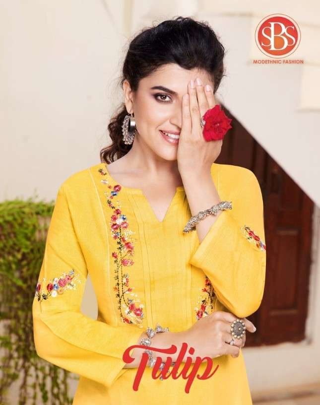 TULIP BY SBS 3271 TO 3276 SERIES DESIGNER STYLISH FANCY COLORFUL BEAUTIFUL PARTY WEAR & ETHNIC WEAR COLLECTION RAYON KURTIS AT WHOLESALE PRICE
