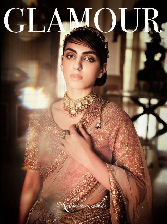 GLAMOUR BY NAKKASHI 5184 TO 5190 SERIES BEAUTIFUL COLORFUL FANCY WEDDING COLLECTION OCCASIONAL WEAR & PARTY WEAR HANDLOOM SILK LEHENGAS AT WHOLESALE PRICE