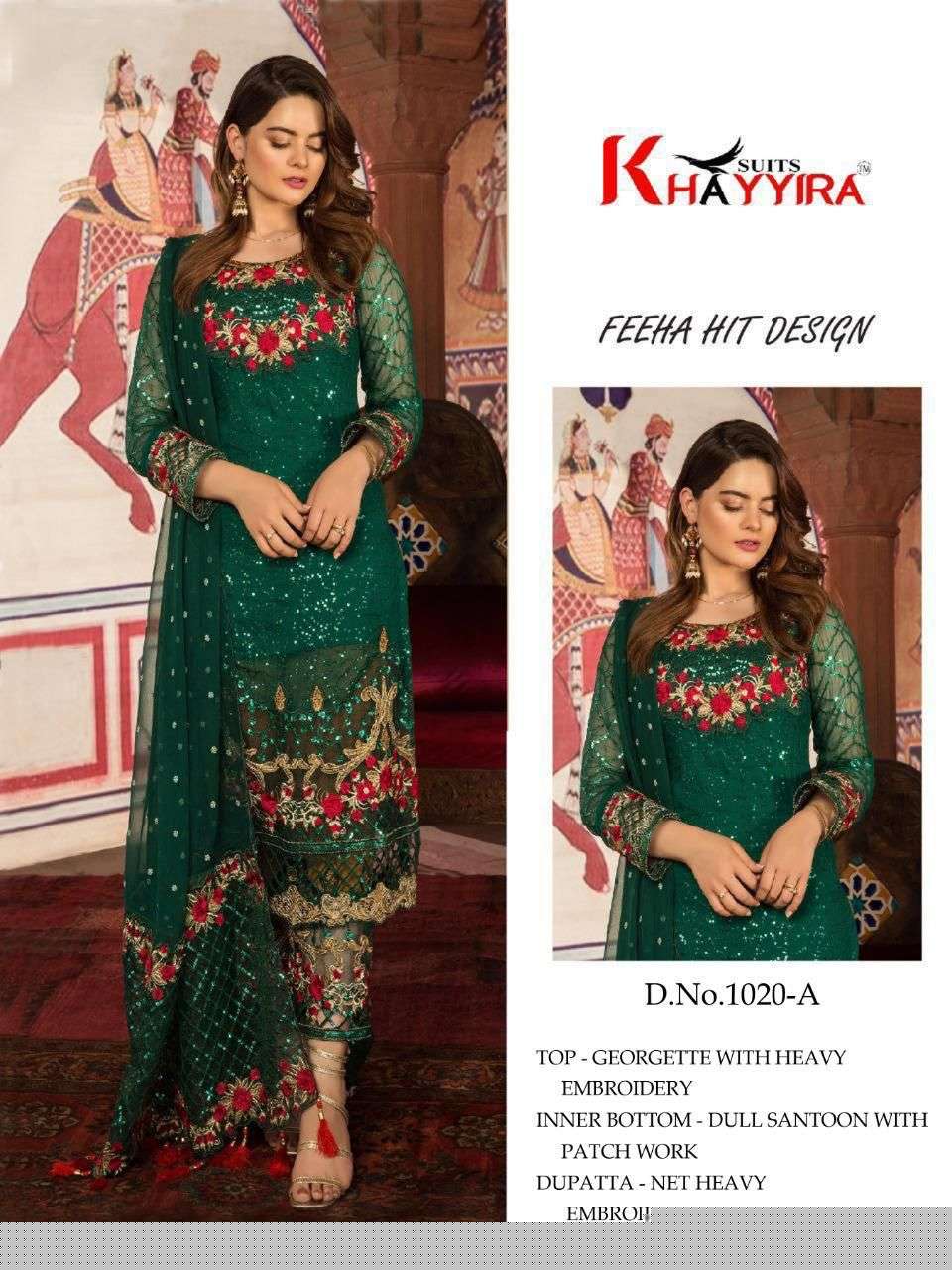 KHAYYIRA HIT COLLECTION VOL-11 BY KHAYYIRA BEAUTIFUL COLORFUL STYLISH FANCY CASUAL WEAR & ETHNIC WEAR & READY TO WEAR FANCY DRESSES AT WHOLESALE PRICE