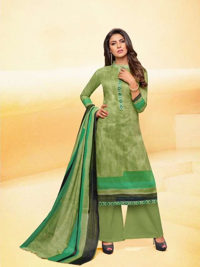 PARINITAA BY ANGROOP PLUS 009 TO 018 SERIES BEAUTIFUL STYLISH SUITS FANCY COLORFUL CASUAL WEAR & ETHNIC WEAR & READY TO WEAR PURE COTTON CAMBRIC DRESSES AT WHOLESALE PRICE