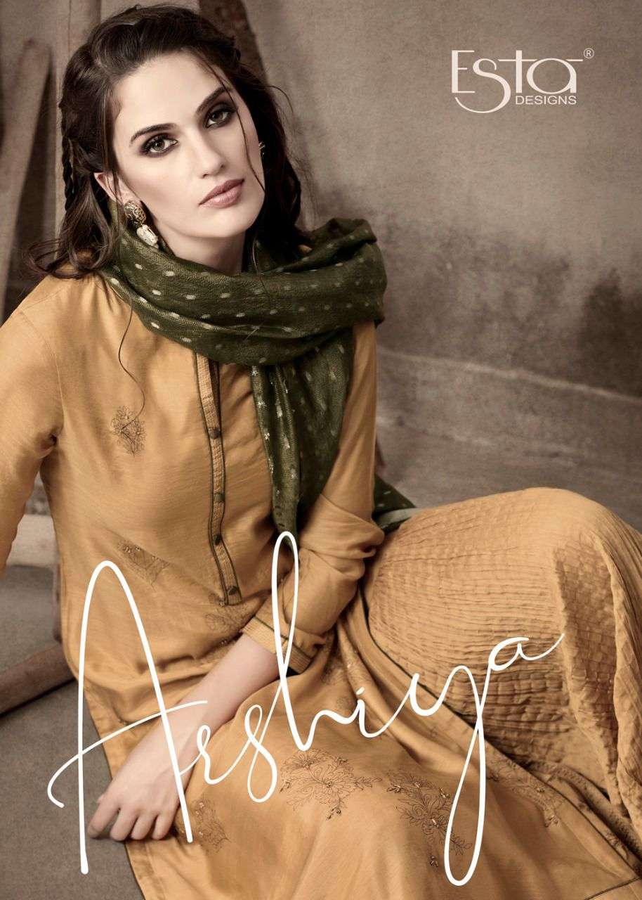 ARSHIYA BY ESTA 101 TO 112 SERIES BEAUTIFUL SUITS COLORFUL STYLISH FANCY CASUAL WEAR & ETHNIC WEAR PURE COTTON SILK PRINT DRESSES AT WHOLESALE PRICE
