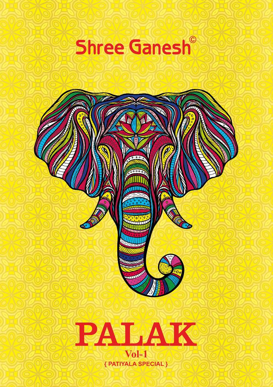 PALAK VOL-1 BY SHREE GANESH BEAUTIFUL SUITS COLORFUL STYLISH FANCY CASUAL WEAR & ETHNIC WEAR COTTON PRINT DRESSES AT WHOLESALE PRICE