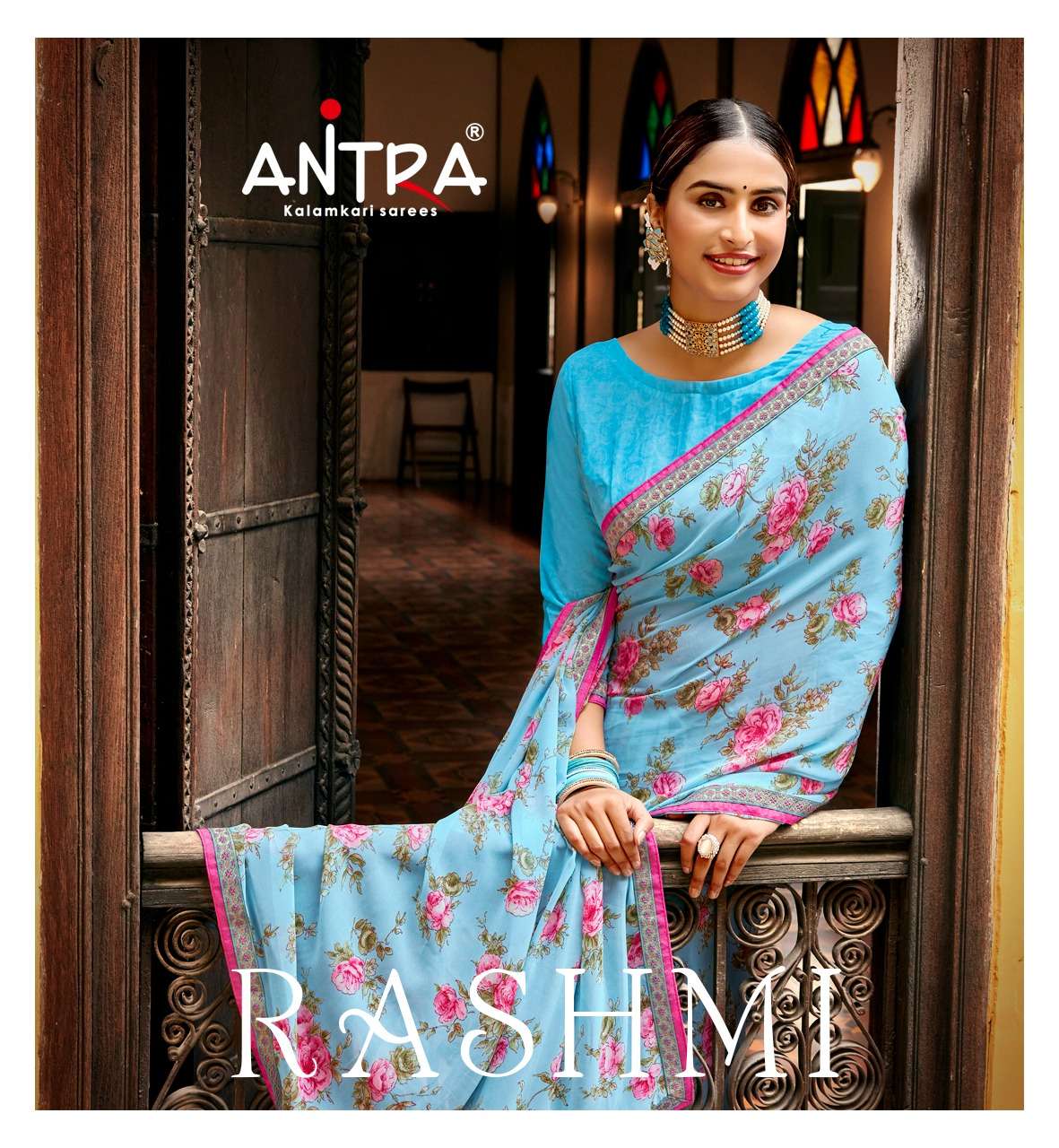 RASHMI BY ANTRA 75281 TO 75290 SERIES INDIAN TRADITIONAL WEAR COLLECTION BEAUTIFUL STYLISH FANCY COLORFUL PARTY WEAR & OCCASIONAL WEAR WEIGHTLESS SAREES AT WHOLESALE PRICE