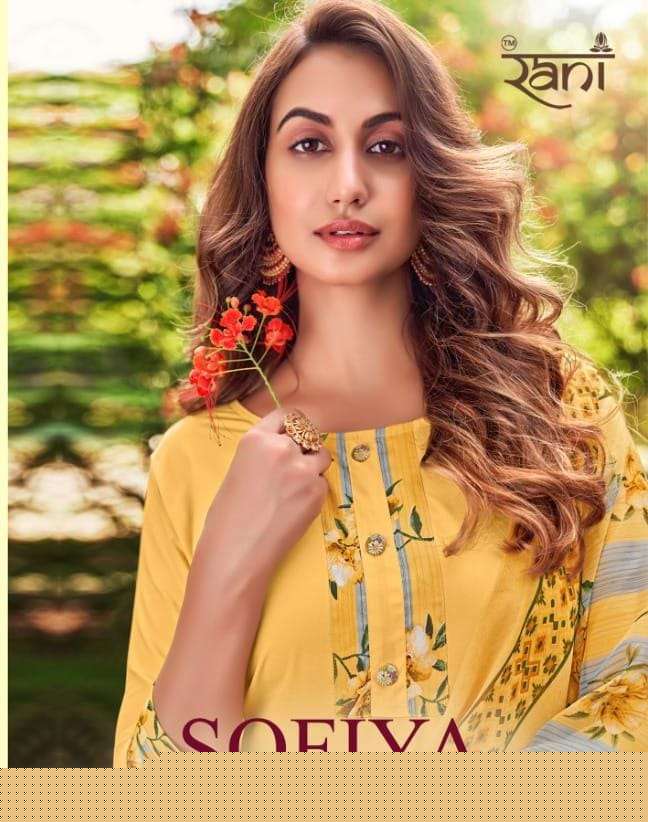 SOFIYA BY RANI FASHION 3001 TO 3016 SERIES BEAUTIFUL SUITS COLORFUL STYLISH FANCY CASUAL WEAR & ETHNIC WEAR AMERICAN CREPE PRINT DRESSES AT WHOLESALE PRICE