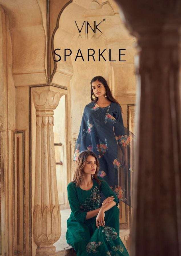 SPARKLE BY VINK 1421 TO 1426 SERIES BEAUTIFUL SUITS COLORFUL STYLISH FANCY CASUAL WEAR & ETHNIC WEAR PURE VISCOSE DRESSES AT WHOLESALE PRICE