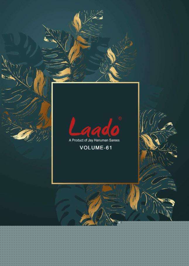 LAADO VOL-61 BY LAADO 6101 TO 6120 SERIES BEAUTIFUL SUITS STYLISH FANCY COLORFUL PARTY WEAR & OCCASIONAL WEAR PURE COTTON PRINTED DRESSES AT WHOLESALE PRICE