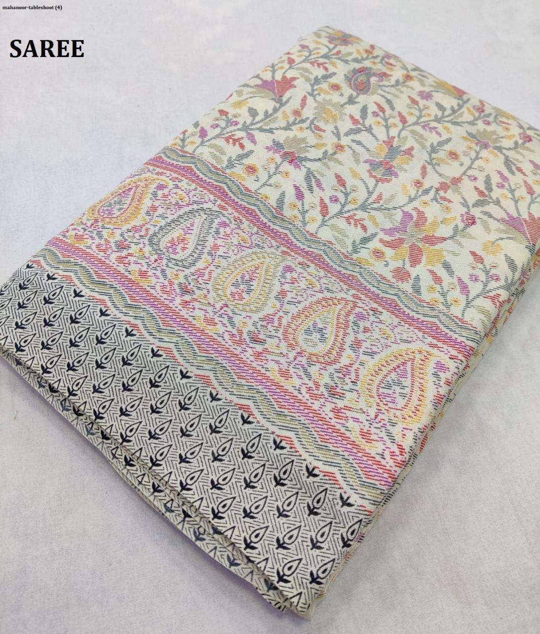 MAHANOOR VOL-2 BY SHREE MATARAM 201 TO 204 SERIES INDIAN TRADITIONAL WEAR COLLECTION BEAUTIFUL STYLISH FANCY COLORFUL PARTY WEAR & OCCASIONAL WEAR PASHMINA SAREES AT WHOLESALE PRICE