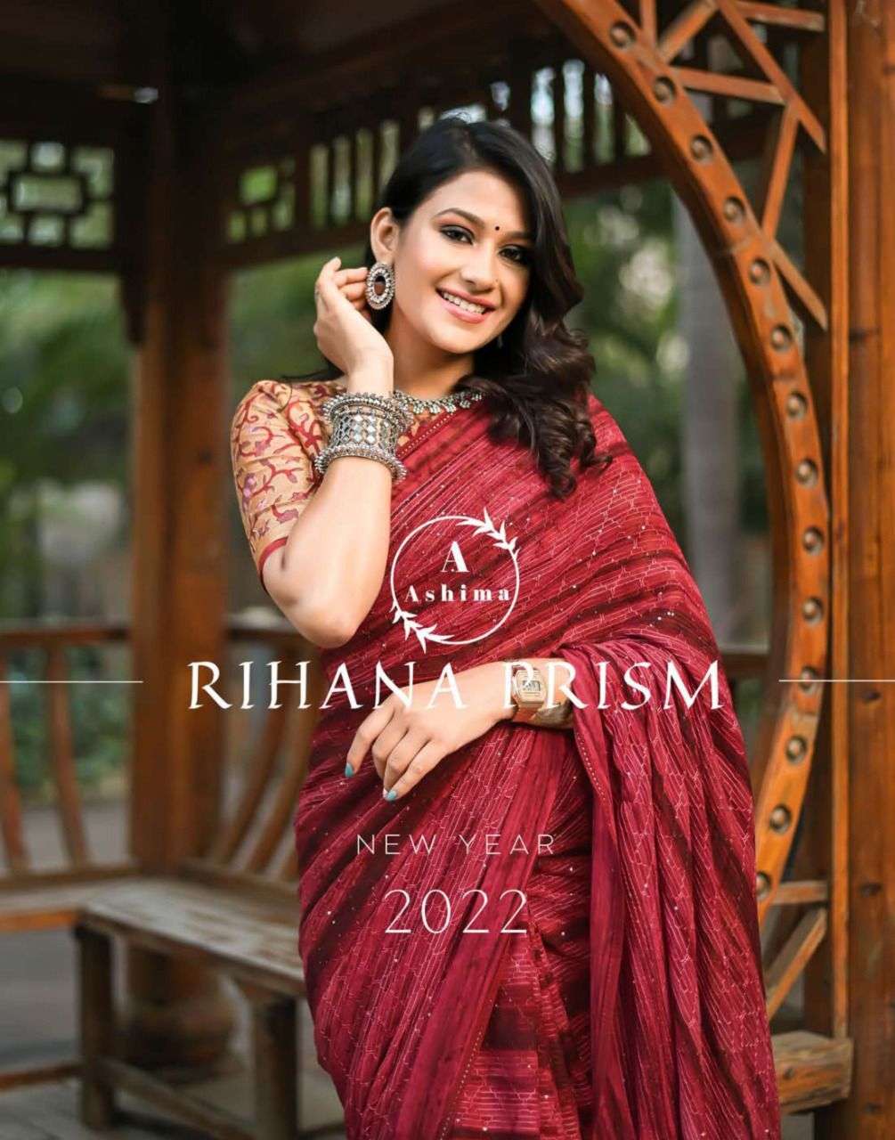 RIHANA PRISM BY ASHIMA 101 TO 108 SERIES INDIAN TRADITIONAL WEAR COLLECTION BEAUTIFUL STYLISH FANCY COLORFUL PARTY WEAR & OCCASIONAL WEAR GEORGETTE EMBROIDERED SAREES AT WHOLESALE PRICE