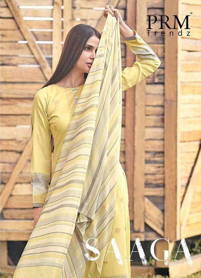 SAAGA BY PRM TRENDZ 1001 TO 1010 SERIES BEAUTIFUL SUITS COLORFUL STYLISH FANCY CASUAL WEAR & ETHNIC WEAR PURE JAM SILK PRINT DRESSES AT WHOLESALE PRICE