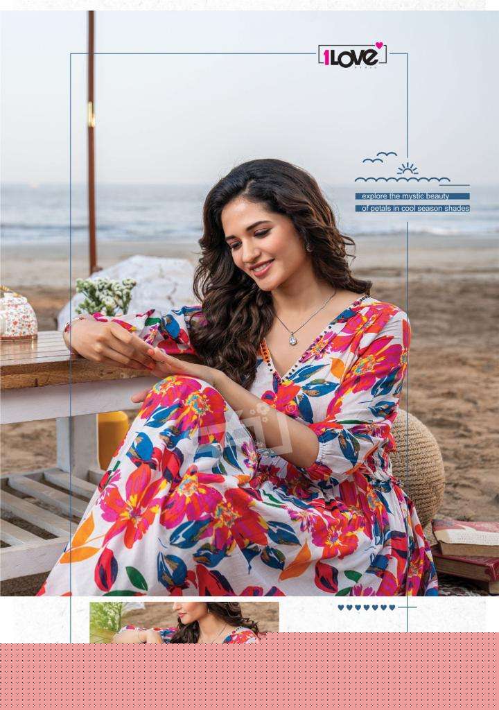 ANOKHI SUMMER LOVE BY 1 LOVE 101 TO 106 SERIES BEAUTIFUL SUITS COLORFUL STYLISH FANCY CASUAL WEAR & ETHNIC WEAR COTTON RAYON DRESSES AT WHOLESALE PRICE