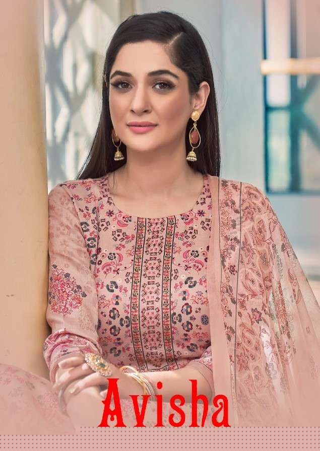 AVISHA BY SIYONA 2001 TO 2008 SERIES BEAUTIFUL STYLISH SUITS FANCY COLORFUL CASUAL WEAR & ETHNIC WEAR & READY TO WEAR PURE COTTON SATIN PRINTED DRESSES AT WHOLESALE PRICE