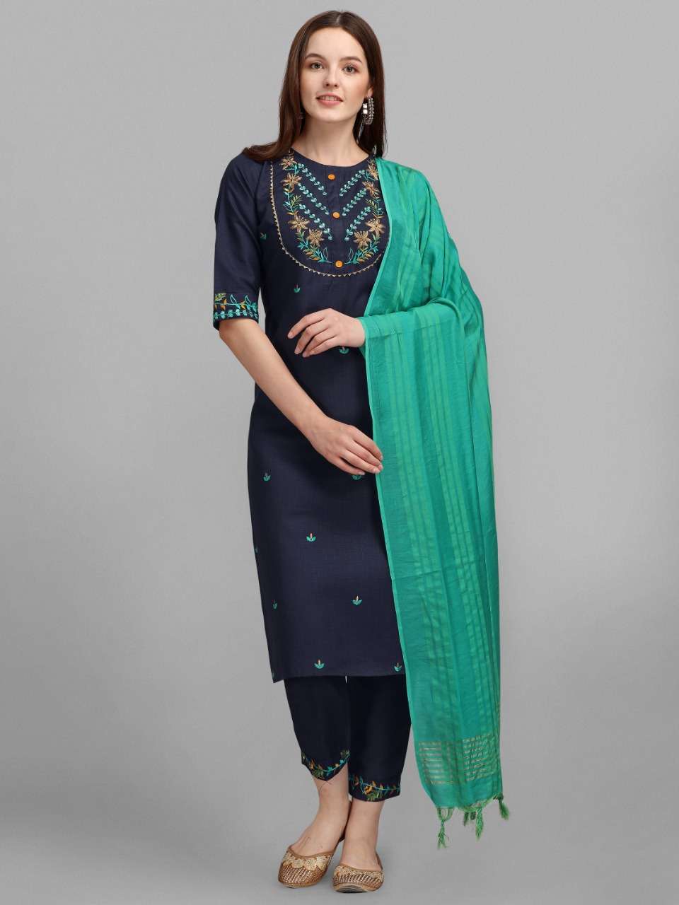 LEENA BY VREDE VOGEL 101 TO 106 SERIES BEAUTIFUL SUITS COLORFUL STYLISH FANCY CASUAL WEAR & ETHNIC WEAR COTTON DRESSES AT WHOLESALE PRICE